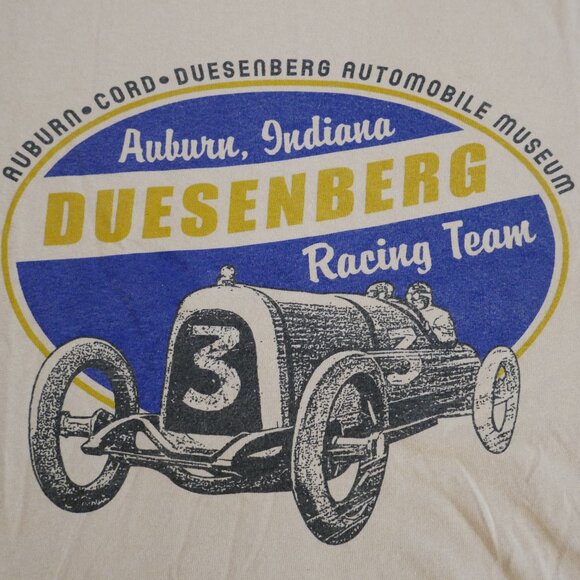 Auburn Cord Duesenberg Automobile Museum, Racing T-Shirt, X-Large - Picture 2 of 4